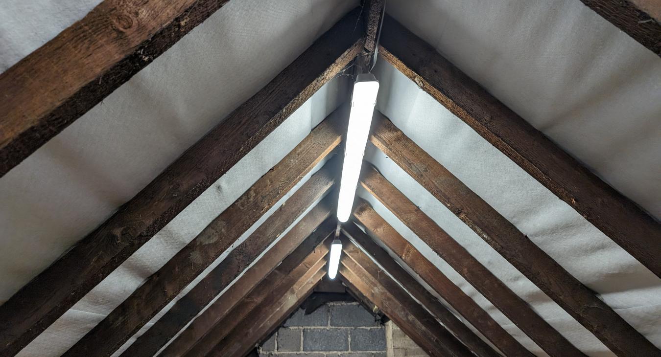 Loft Lighting Installation by Quality Electrician Birkenshaw